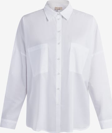 RISA - Blusa en blanco: frente