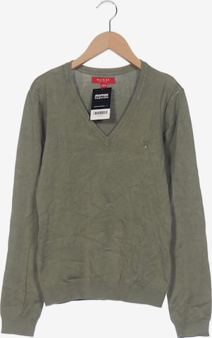 GUESS Pullover L in Grün: Vorderseite