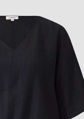 Chemisier s.Oliver en noir