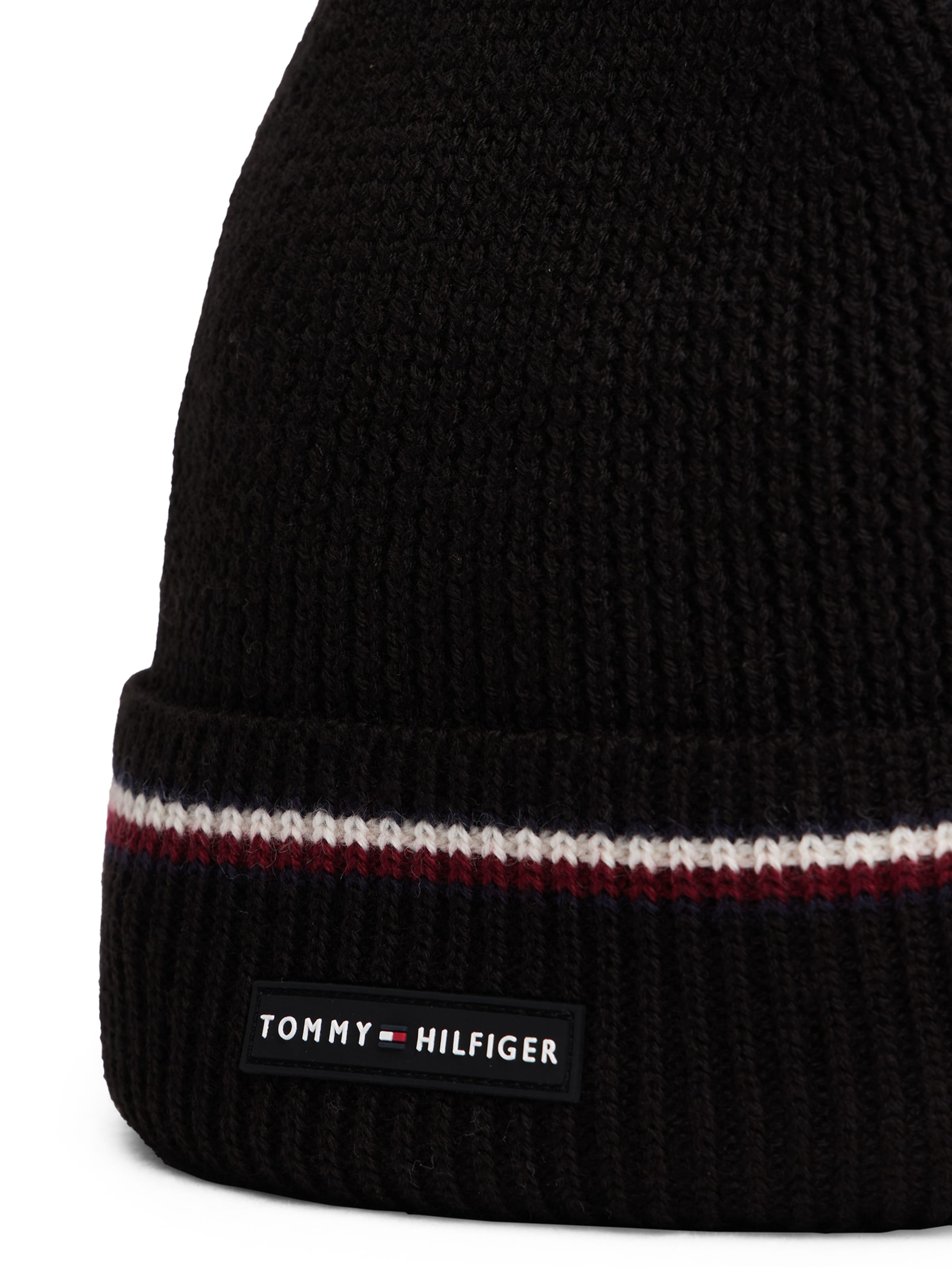 TOMMY HILFIGER Mütze in Schwarz