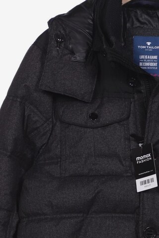 TOM TAILOR Jacket & Coat in L in Grey
