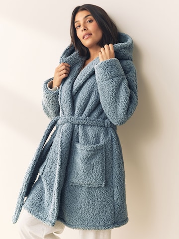 Halat de baie scurt de la Next pe albastru: față