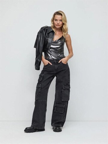 No Matter What Top in Silber