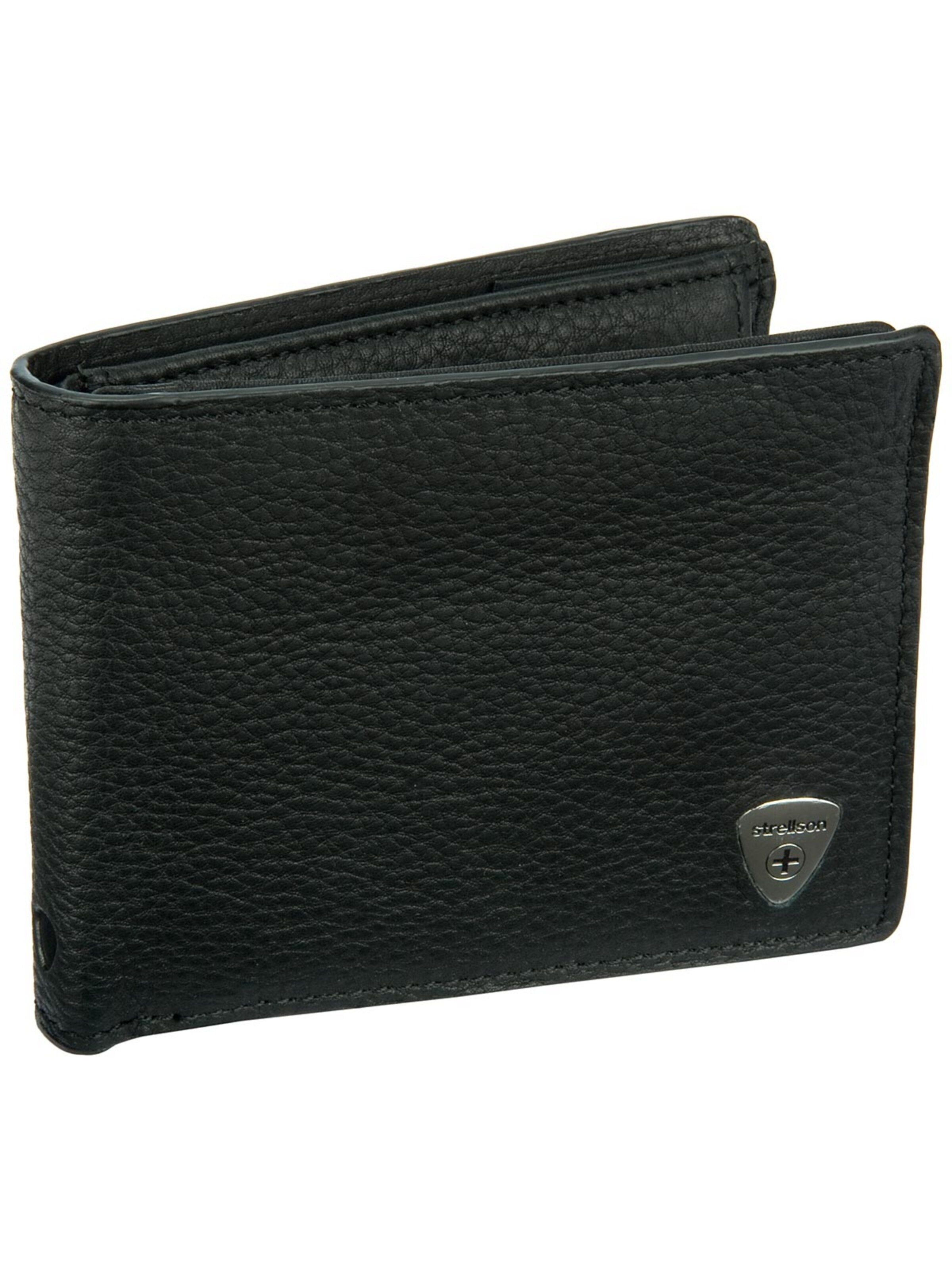 STRELLSON Πορτοφόλι 'Harrison' σε μαύρο