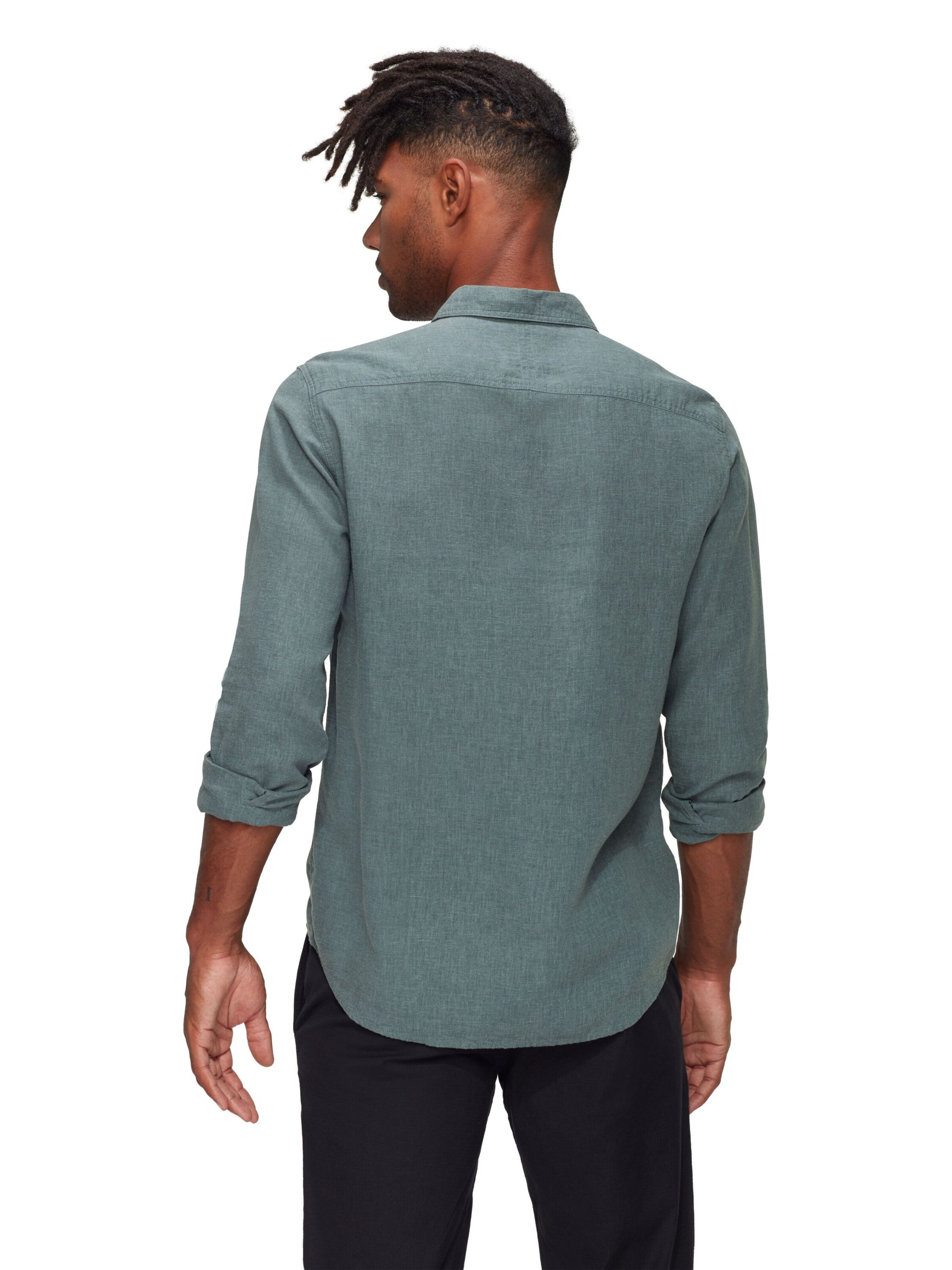 MAMMUT Regular Fit Funktionshemd 'Alvra Summer' in Grau