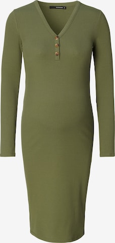 Supermom Knitted dress 'Eufaula' in Green: front