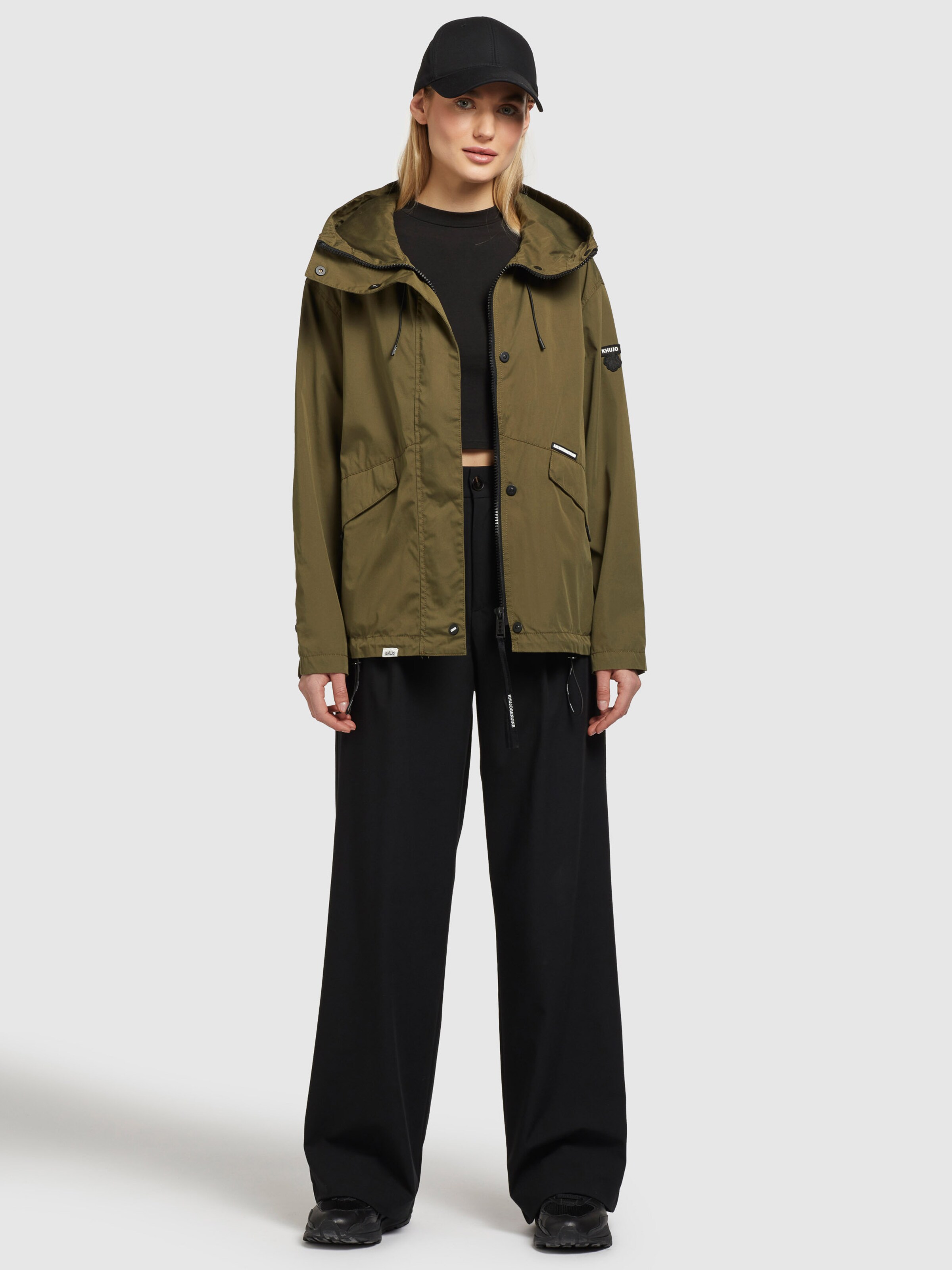 Frauen Jacken khujo Jacke 'FRIPS' in Oliv - SY33203 Frauen Jacken khujo Jacke 'FRIPS' in Oliv - SY33203