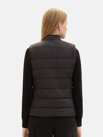 TOM TAILOR Bodywarmer in Zwart