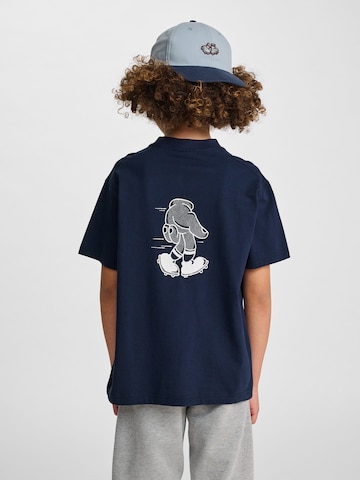 T-Shirt Hummel en bleu