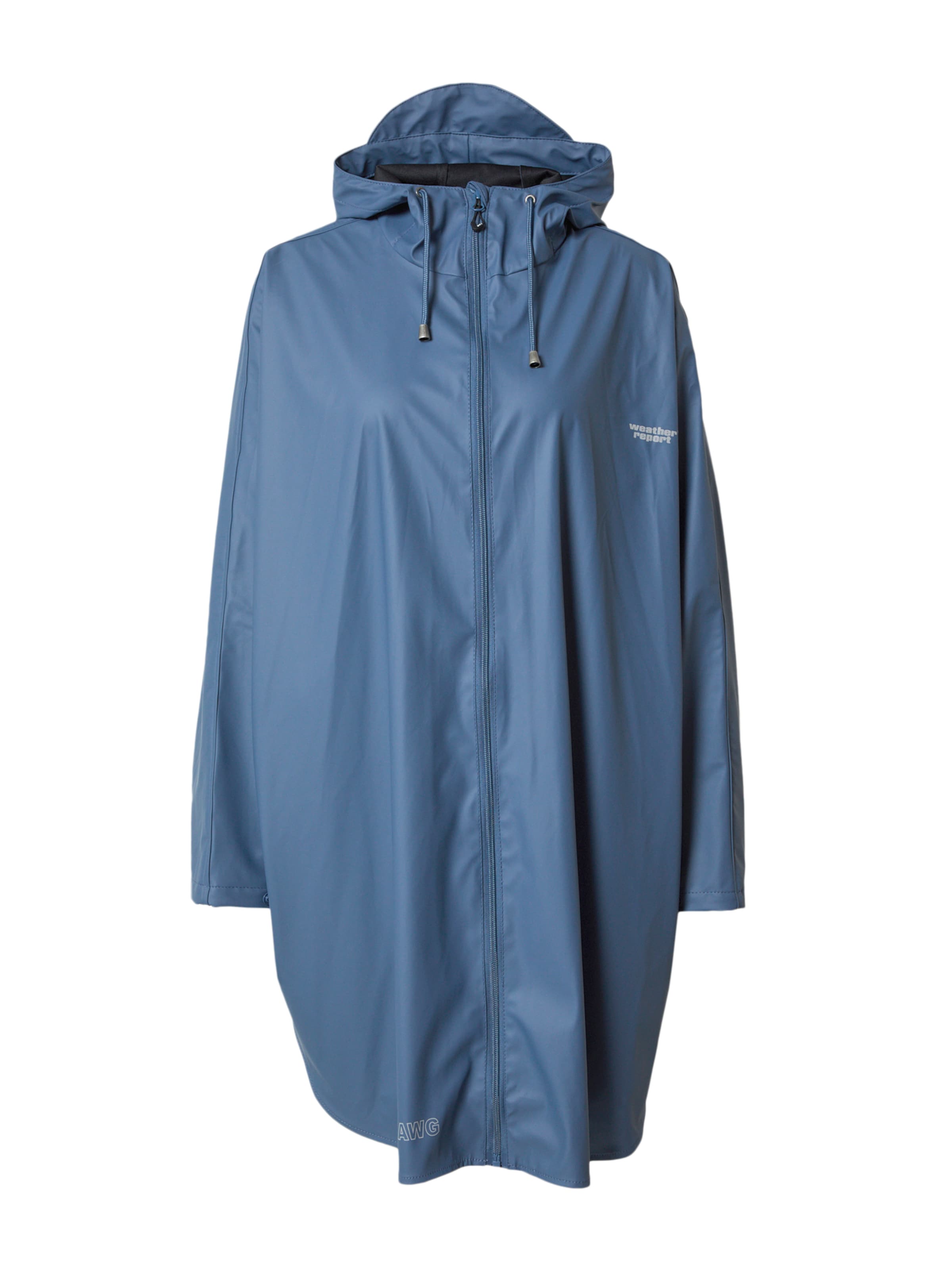Weather Report Weatherproof jacket 'FLAME' in Blue: front