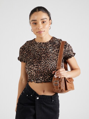 Monki Shirt in Black: front
