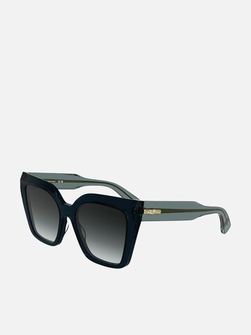 Longchamp - Gafas de sol en azul: frente