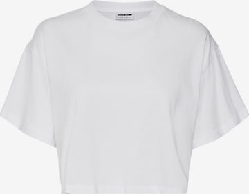 Noisy may - Camisa 'ALENA' em branco: frente