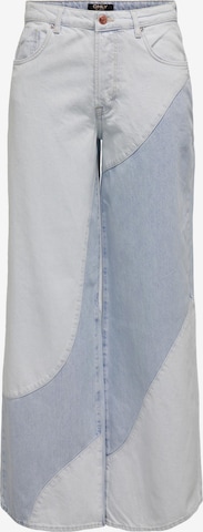 ONLY Wide Leg Jeans 'Vela' i hvit: forside