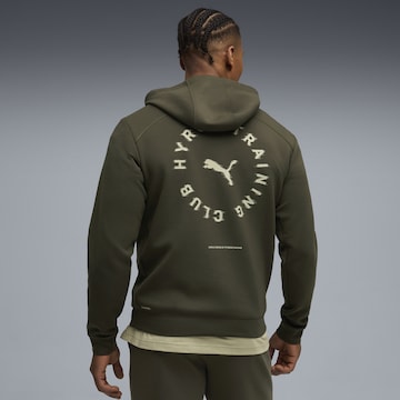 PUMA Sweatshirt 'Puma x Hyrox Cloudspun' in Grün: Vorderseite