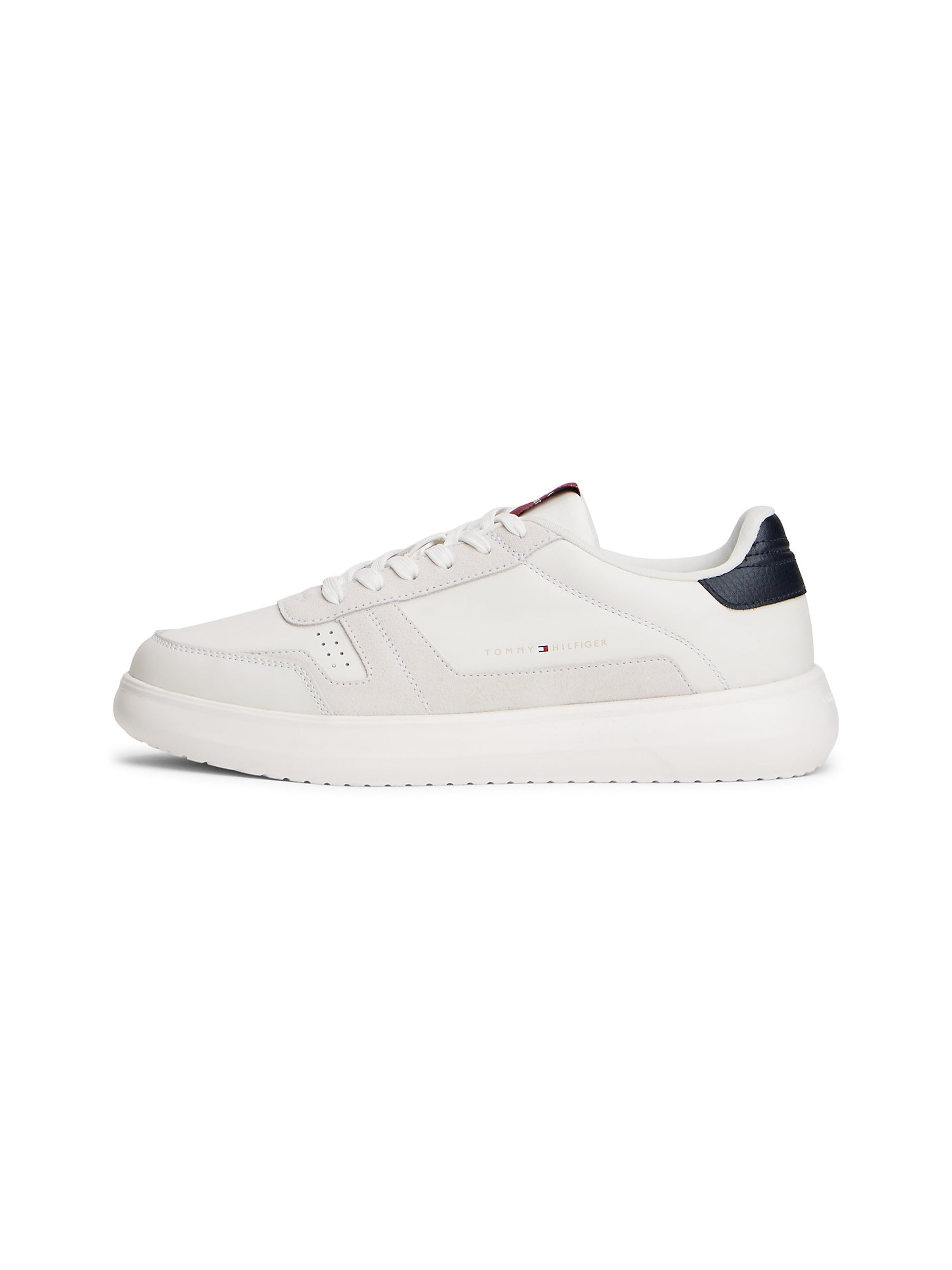 TOMMY HILFIGER Platform trainers in White: front
