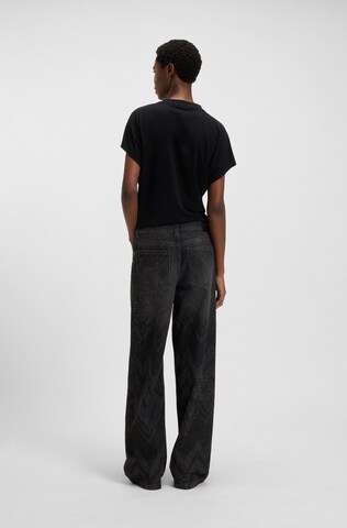 BOSS Loosefit Jeans in Grau