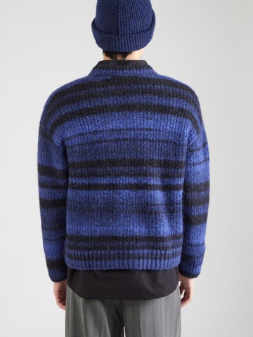 WEEKDAY Sveter - Modrá