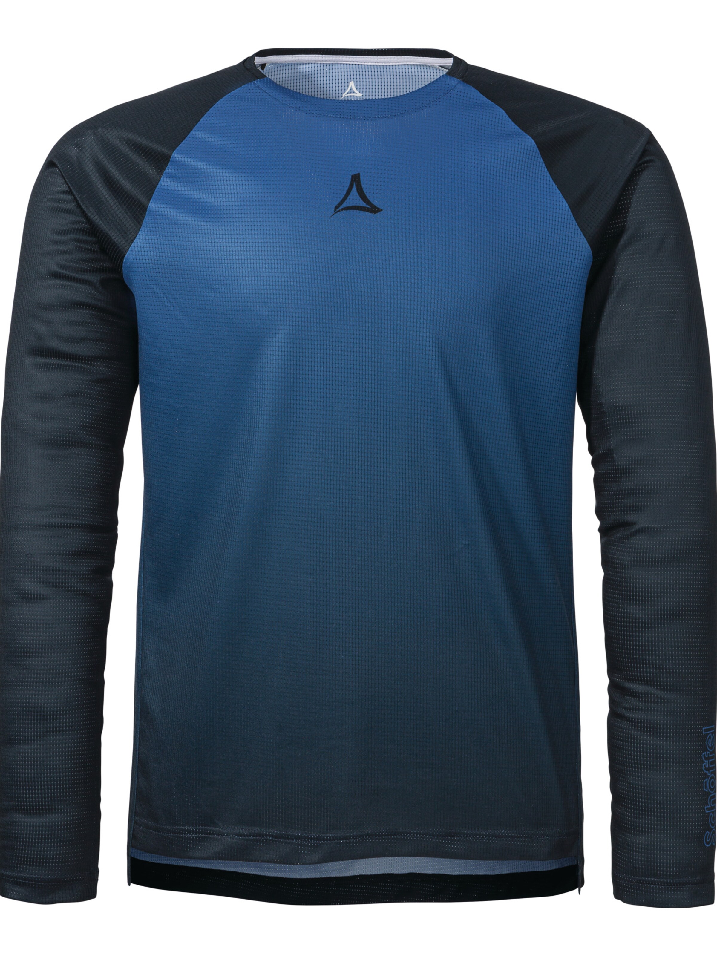 T-Shirt fonctionnel ' Bike Longsleeve Style Koitere MNS ' Schöffel en bleu : devant