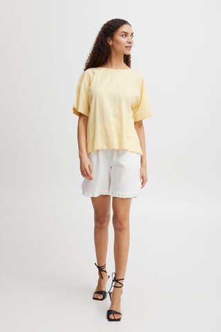 b.young - Camisa 'Falakka' em amarelo