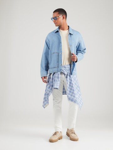 Coupe slim Jean 'JJIGLENN JJORIGINAL' JACK & JONES en blanc