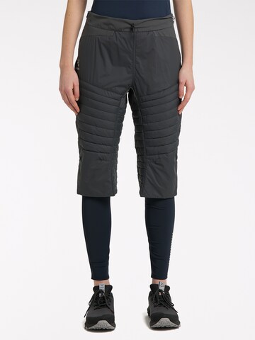 Haglöfs Regular Outdoor Pants in Grey: front