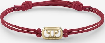 Bracelet Philipp Plein Jewellery en rouge : devant