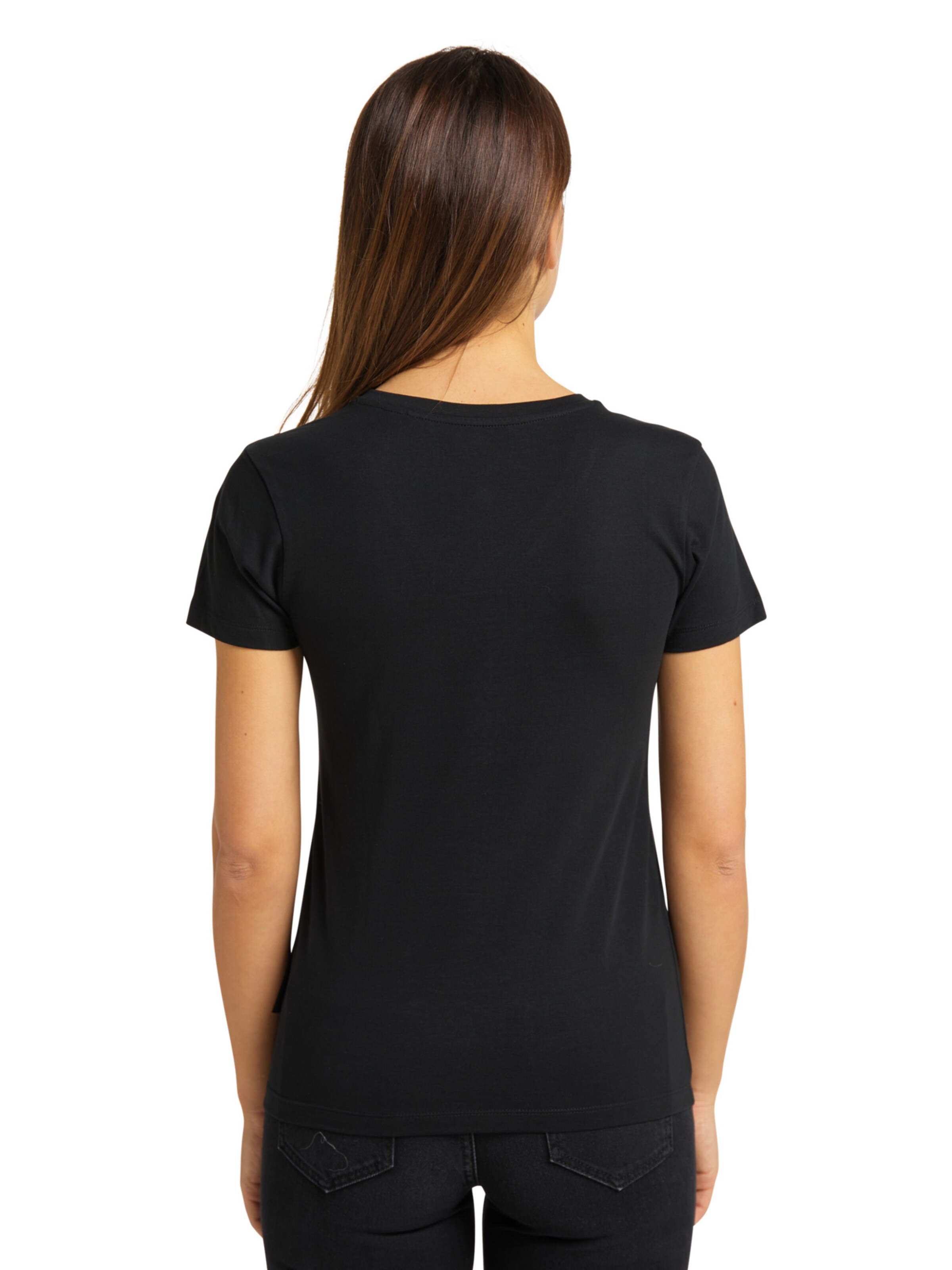 Bruno Banani T-Shirt 'AYALA' in Schwarz