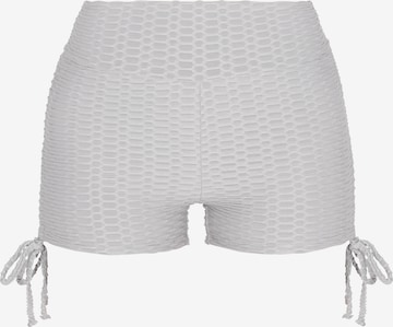 TALENCE Slimfit Housut 'Fashion Look' värissä harmaa: etupuoli