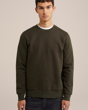 WE Fashion - Sudadera en verde: frente