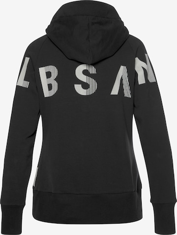 Elbsand - Sudadera con cremallera en negro