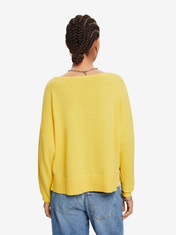 Pull-over ESPRIT en jaune