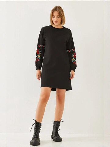 Robe 'Mini' Bianco Lucci en noir