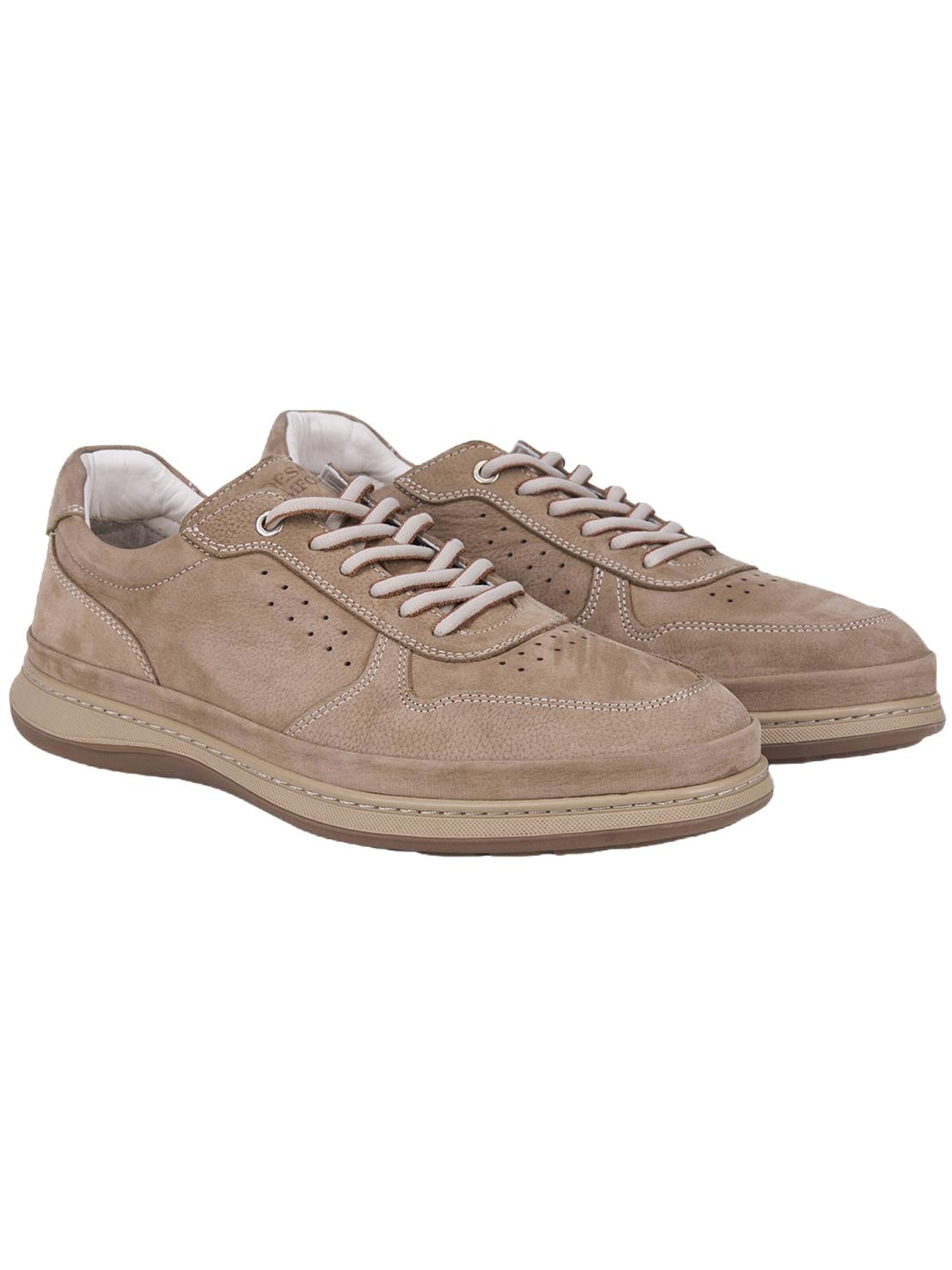Slip on 'DESA Herren-Sneaker DesaComfort aus Nubukleder' Desa en marron : devant