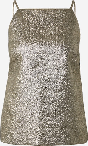 Abercrombie & Fitch Топ в Золотой: спереди