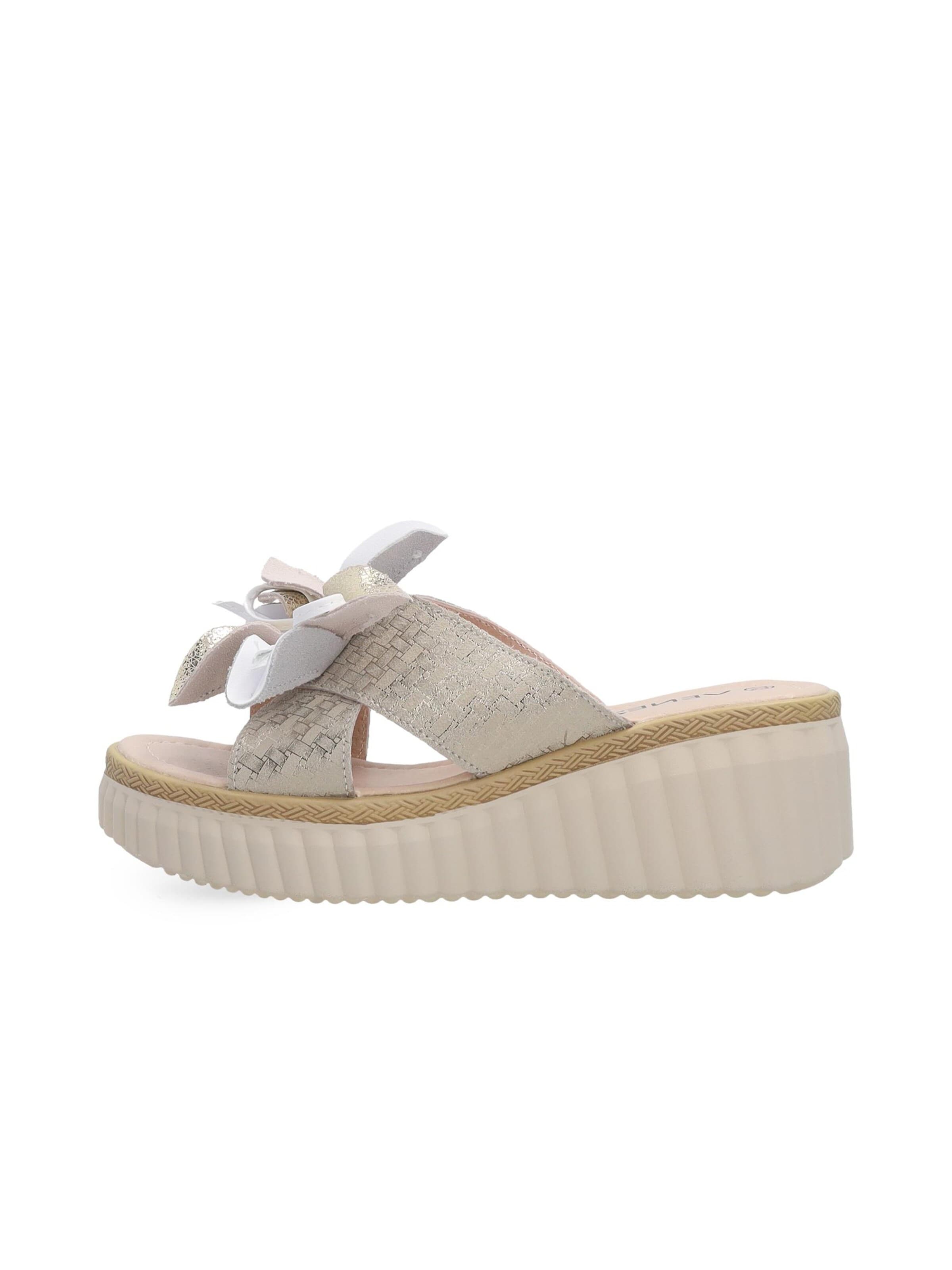 VENEZIA Pantolette 'Venezia' in Beige