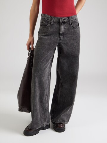 Wide leg Jeans di GAP in nero: frontale