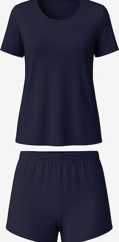 Vivisence Pyjama '2042' in Blauw: voorkant
