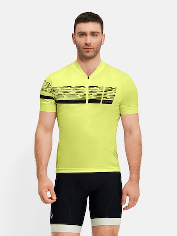 ZIENER Performance Shirt 'NEMIC-Z ' in Yellow: front