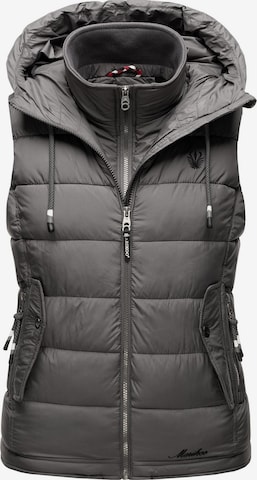 Gilet 'Taisaa' di MARIKOO in grigio: frontale