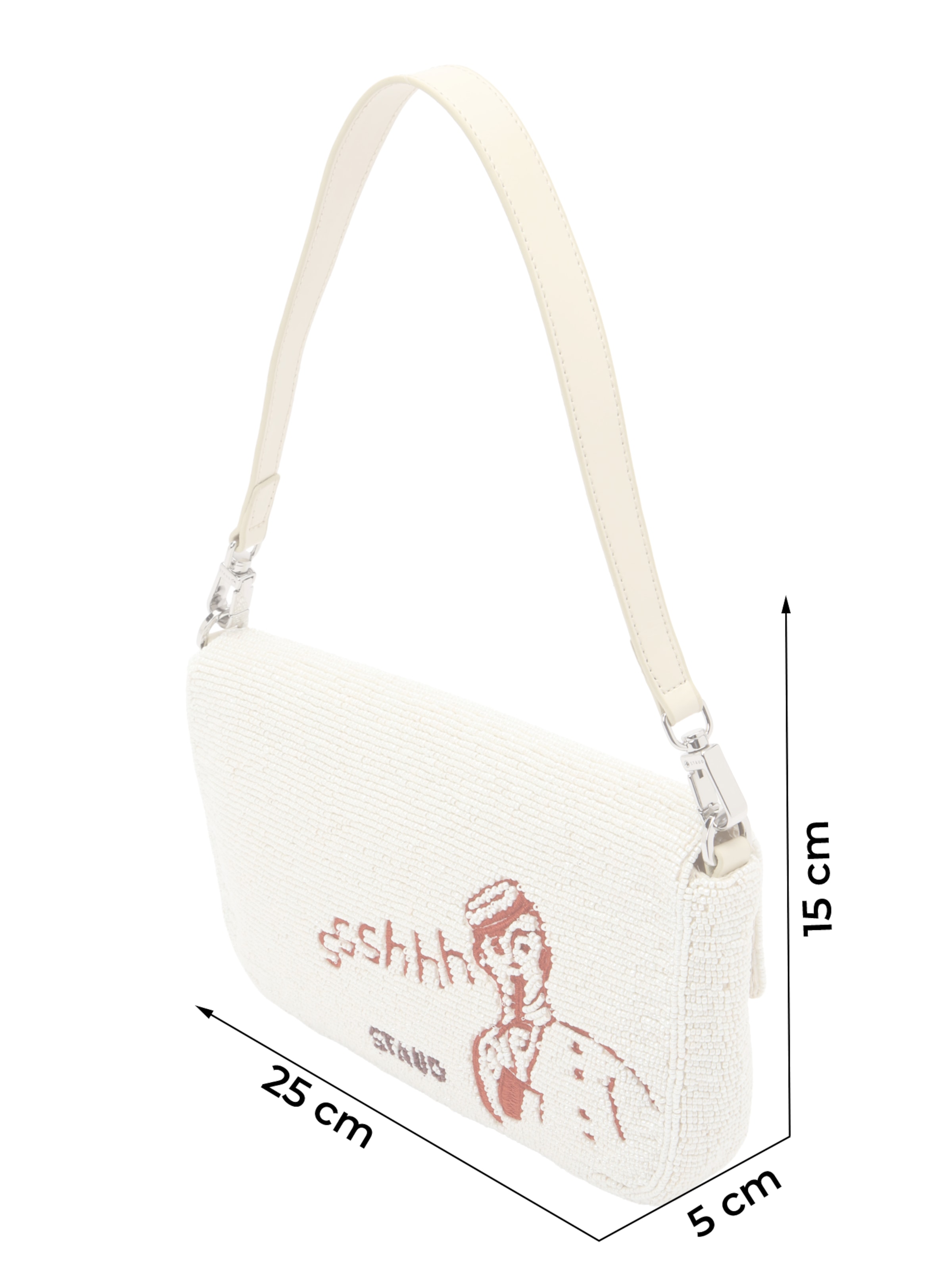 Staud Válltáska 'TIMMY' - fehér