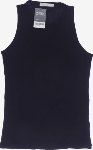hessnatur Top & Shirt in XXL in Black: front