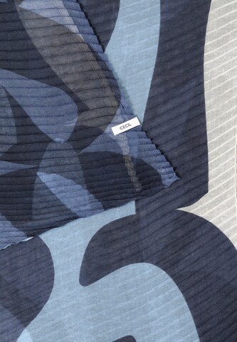 CECIL Scarf in Blue