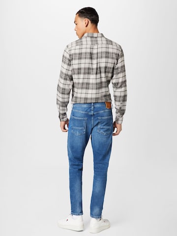 TOMMY HILFIGER Tapered Jeans 'Houston' in Blau