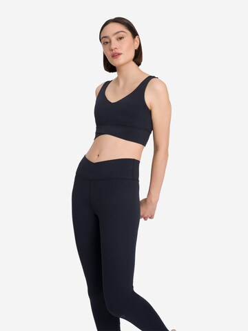 OCEANSAPART - Bustier Sujetador deportivo 'Dahlia' en negro