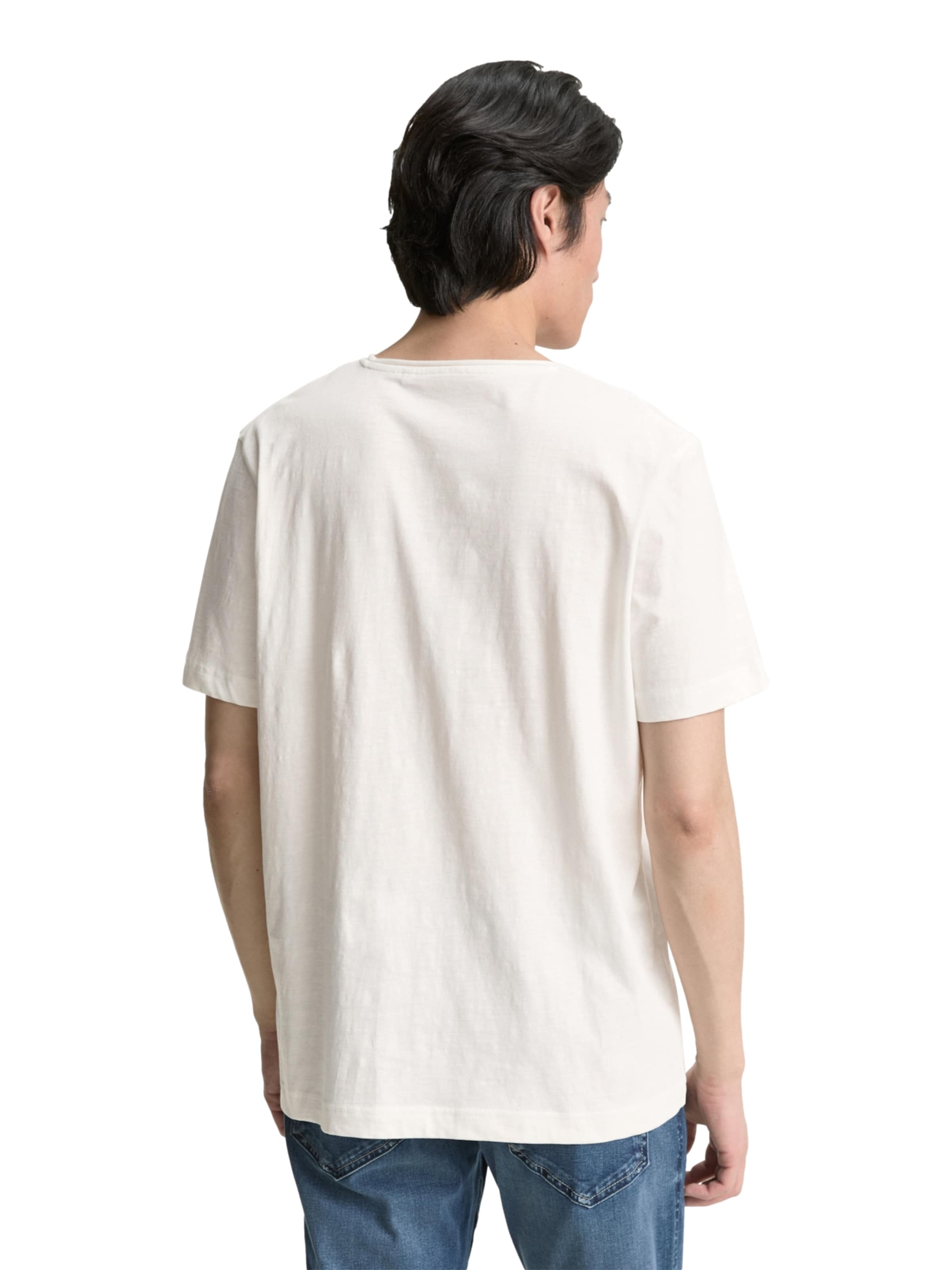 T-Shirt TOM TAILOR en blanc