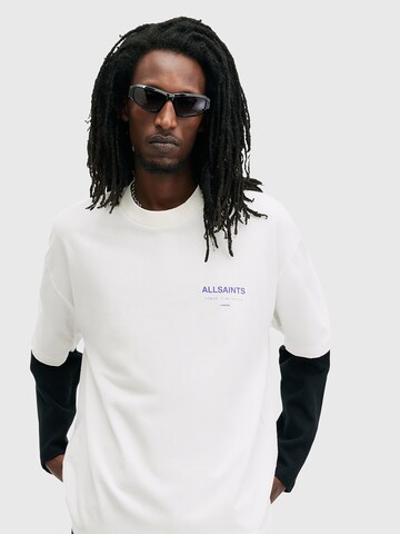 T-Shirt 'Underground' AllSaints en blanc