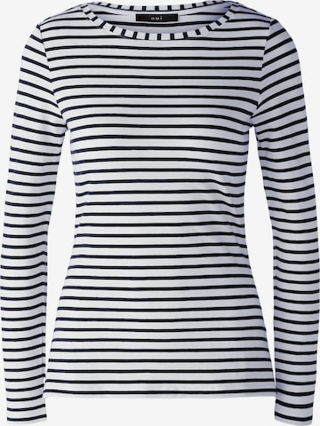 OUI Tričko 'Sumiko' – modrá: přední strana