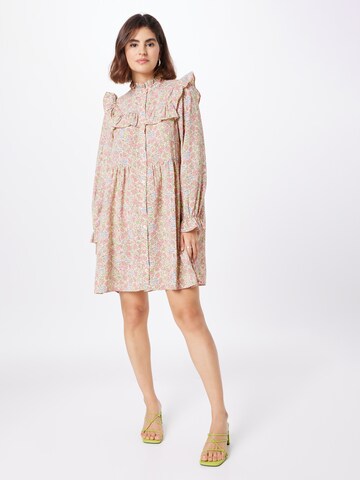 Monki Shirt Dress in Pink