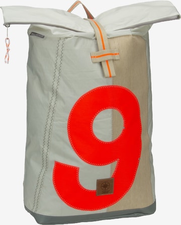 360 Grad Rucksack in Weiß: Vorderseite